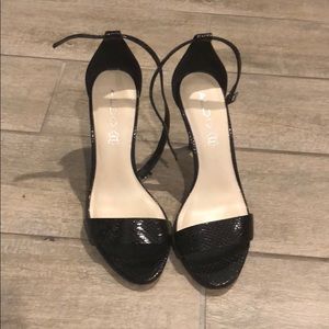 Aldo black sandals.